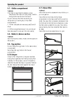 Preview for 21 page of Beko ASN541B Manual