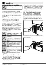 Preview for 10 page of Beko ASP34B32VPS User Manual