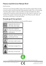 Preview for 2 page of Beko ATH8130 User Manual