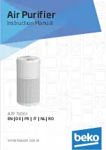 Beko ATP 7100I Instruction Manual preview