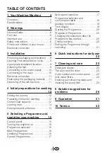 Preview for 3 page of Beko AUTOMATIC WASHING MACHINE WM 7335 W Installation & Operating  Instructions And Washing Guidanse