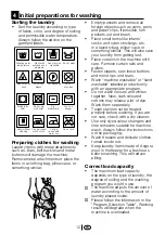 Preview for 12 page of Beko AUTOMATIC WASHING MACHINE WMA 647 S Installation & Operating Manual