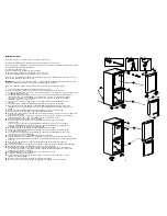 Preview for 5 page of Beko B-725CDA543 Installation, Operation & Food Storage Instructions