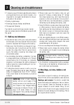 Preview for 20 page of Beko B35010 User Manual