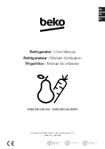 Beko B3RCNE364HW User Manual preview