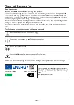 Preview for 2 page of Beko B3RCNE364HW User Manual