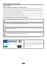 Preview for 2 page of Beko B3RCNE364HXB User Manual