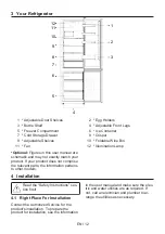 Предварительный просмотр 12 страницы Beko B3RCNE404HXB User Manual