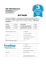 Preview for 120 page of Beko B3RDNE504HXB User Manual