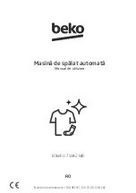 Предварительный просмотр 41 страницы Beko B3WF U 71042 WB User Manual