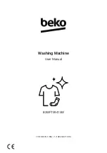 Предварительный просмотр 1 страницы Beko B3WFT59415W User Manual