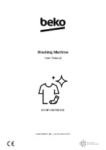 Beko B3WFU50940BCI User Manual предпросмотр