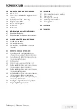 Preview for 3 page of Beko B40K 580 Brief Instruction