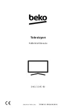 Preview for 1 page of Beko B40L 5845 4B User Manual