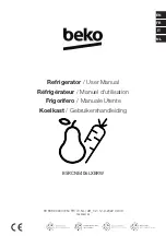 Preview for 1 page of Beko B5RCNE406LXBRW User Manual