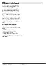 Preview for 14 page of Beko B5RDNE504LXB User Manual