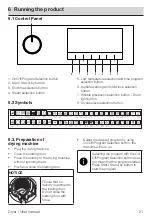 Preview for 21 page of Beko B5T42243 User Manual