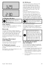 Preview for 23 page of Beko B5T4923RW User Manual