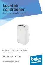 Preview for 1 page of Beko BA 310 AC Instruction Manual