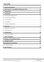 Preview for 3 page of Beko BA 310 AC Instruction Manual