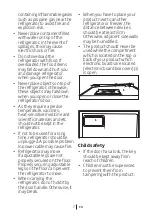 Preview for 8 page of Beko BAF369W User Manual