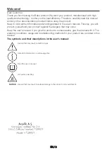 Preview for 2 page of Beko BBCW12400X User Manual