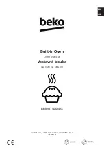 Предварительный просмотр 1 страницы Beko BBIM17400BDS User Manual