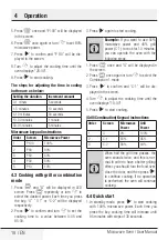 Preview for 18 page of Beko BBMWO25GB User Manual