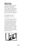 Preview for 11 page of Beko BC732 Installation, Operation & Food Storage Instructions