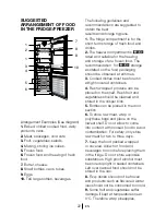 Preview for 22 page of Beko BC732 Installation, Operation & Food Storage Instructions