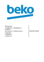 Beko BCHA275K3SN User Manual preview