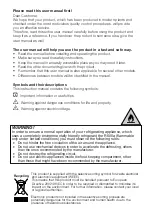 Preview for 3 page of Beko BCHA306E3SN Instructions Of Use