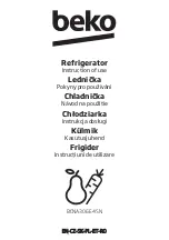 Preview for 1 page of Beko BCNA306E4SN Instructions Of Use