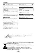 Preview for 4 page of Beko BCSA285E4SN Instructions Of Use