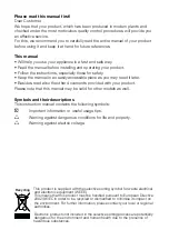 Preview for 3 page of Beko BCSA285K2SF Instructions Of Use