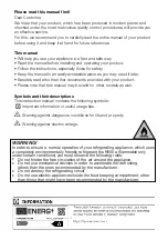 Preview for 3 page of Beko BCSA285K3SFN Instructions Of Use