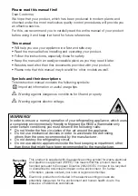 Preview for 3 page of Beko BCSA285K3SN Instructions Of Use