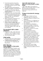 Preview for 8 page of Beko BCSA285K4SN Instructions Of Use