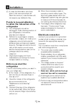 Preview for 8 page of Beko BCSA306E4SFN Instructions Of Use