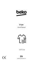 Beko BDP710W User Manual preview