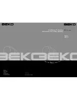 Предварительный просмотр 1 страницы Beko BE61FS Installation & Operating Instructions And Cooking Guidance