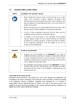 Preview for 9 page of Beko BEKOKAT CC-360 Installation And Operation Manual