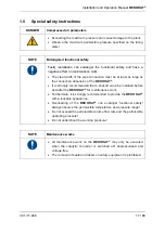 Preview for 17 page of Beko BEKOKAT CC-360 Installation And Operation Manual