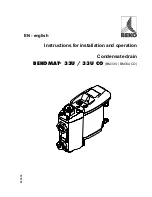 Beko BEKOMAT 33U Instructions For Installation And Operation Manual preview