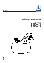 Preview for 1 page of Beko BEKOMAT 8 Installation And Operation Manual