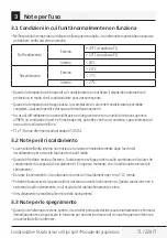 Предварительный просмотр 71 страницы Beko BEVPA 090 Owner'S Manual