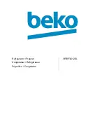 Preview for 1 page of Beko BFBF2412SL User Manual