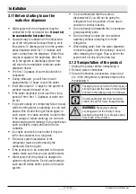 Preview for 12 page of Beko BFFD3624SS User Manual