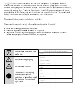 Preview for 2 page of Beko BFFD3626SS User Manual