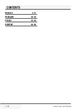 Preview for 2 page of Beko BHCA63741BHSI User Manual